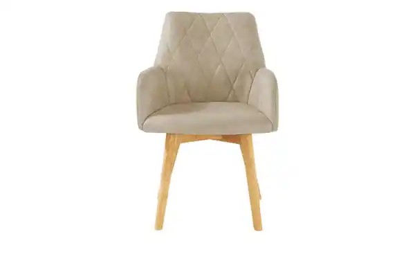 Bild 2 von Woodford Armlehnstuhl  Bristol ¦ beige ¦ Maße (cm): B: 60 H: 88 T: 67.0 Stühle > Esszimmerstühle - Möbel Kraft