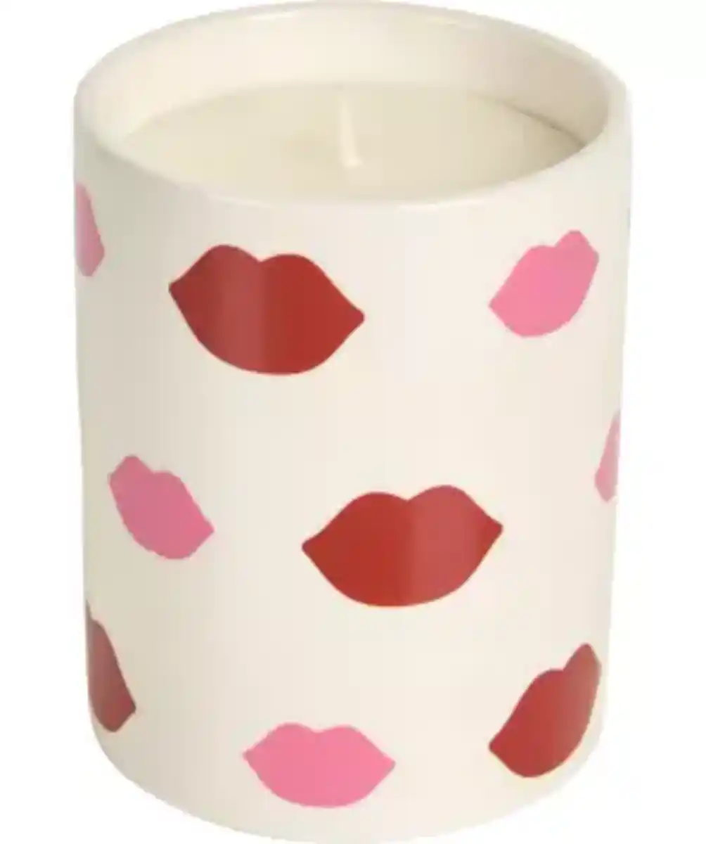 Bild 1 von Duftkerze Kussmund, weiß