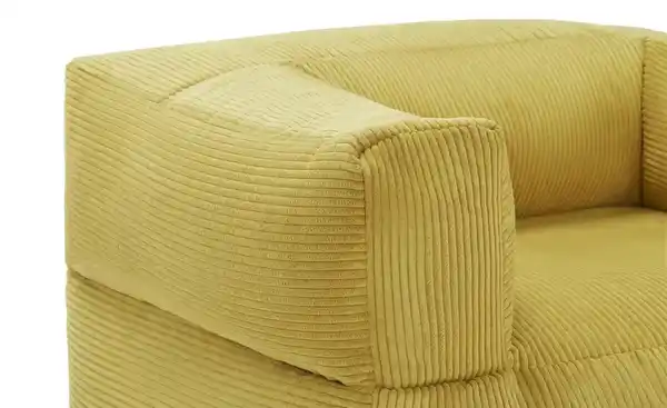 Bild 2 von Sitzsack  Chair ¦ gelb ¦ Maße (cm): B: 110 H: 75 T: 90.0 Polstermöbel > Hocker > Sitzsäcke - Möbel Kraft