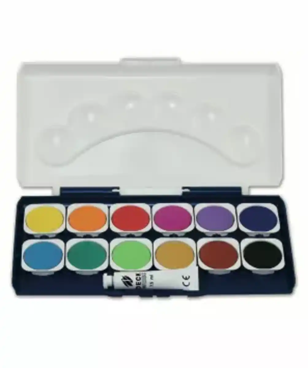 Bild 1 von Stylex Deckfarbkasten mit 12 Farben, bunt