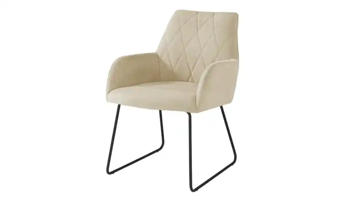 Bild 1 von Woodford Armlehnstuhl  Bristol ¦ creme ¦ Maße (cm): B: 60 H: 88 T: 67.0 Stühle > Esszimmerstühle - Möbel Kraft