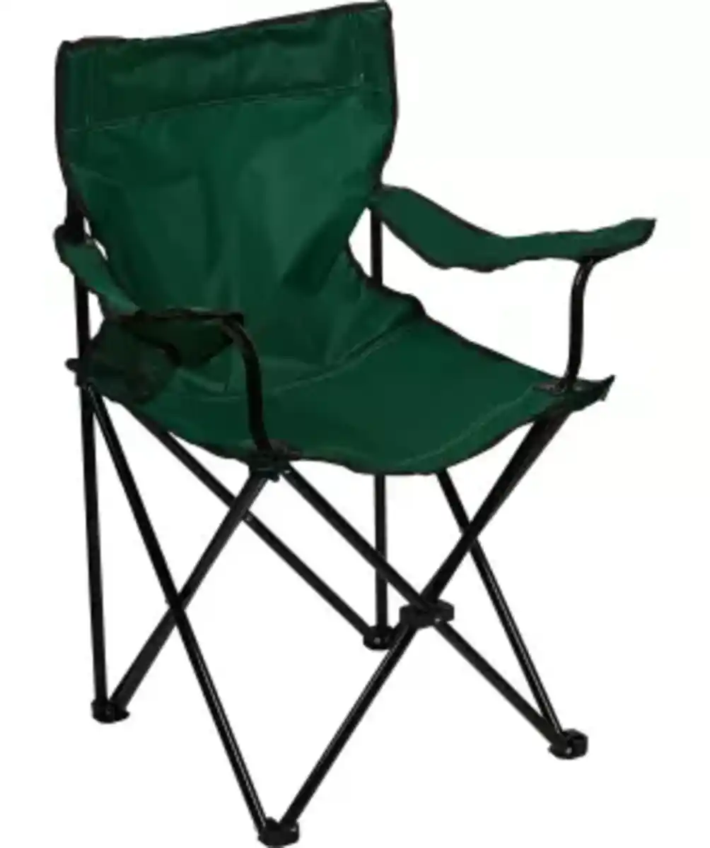 Bild 1 von Klappbarer Campingstuhl, dunkelgrün