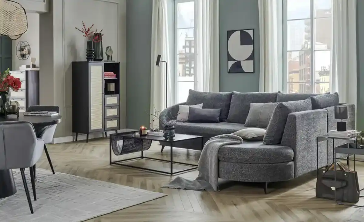 Bild 2 von Couchtisch   ¦ schwarz ¦ Maße (cm): B: 60 H: 40 Tische > Couchtische - Möbel Kraft