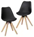 Bild 1 von Stuhl-Set in Schwarz ´LIMA´, Schwarz