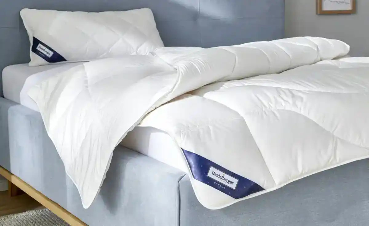 Bild 1 von Heidelberger Bettwaren Ganzjahresdecke  Kanada ¦ weiß ¦ Maße (cm): B: 135 Bettwaren > Bettdecken > Ganzjahres-Bettdecken - Möbel Kraft