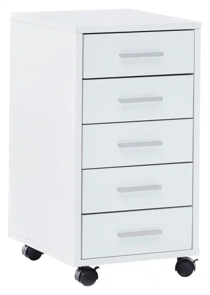 Bild 1 von Rollcontainer Lisa ca. 33x63x38 cm Weiß, Weiß