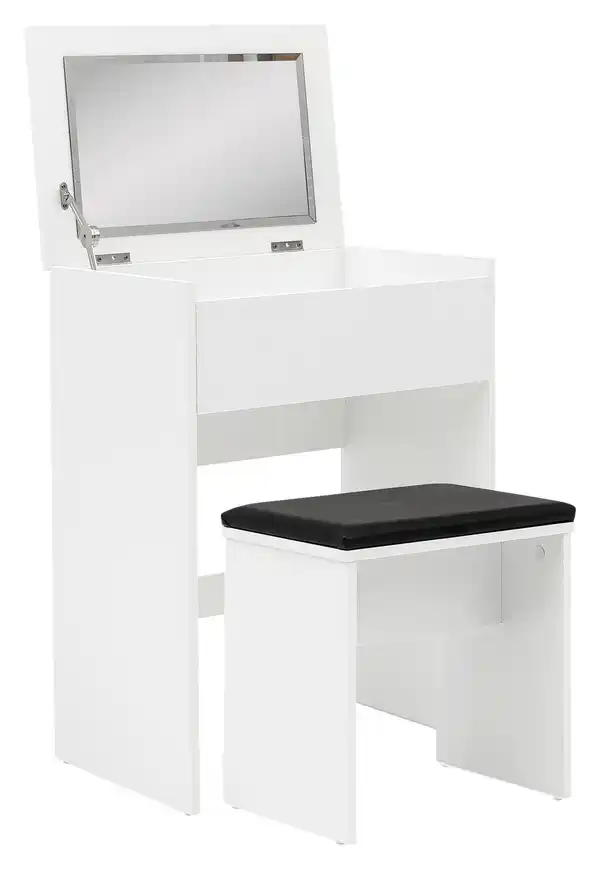 Bild 1 von Schminktisch ca. 60x81x40 cm Weiß, Weiß