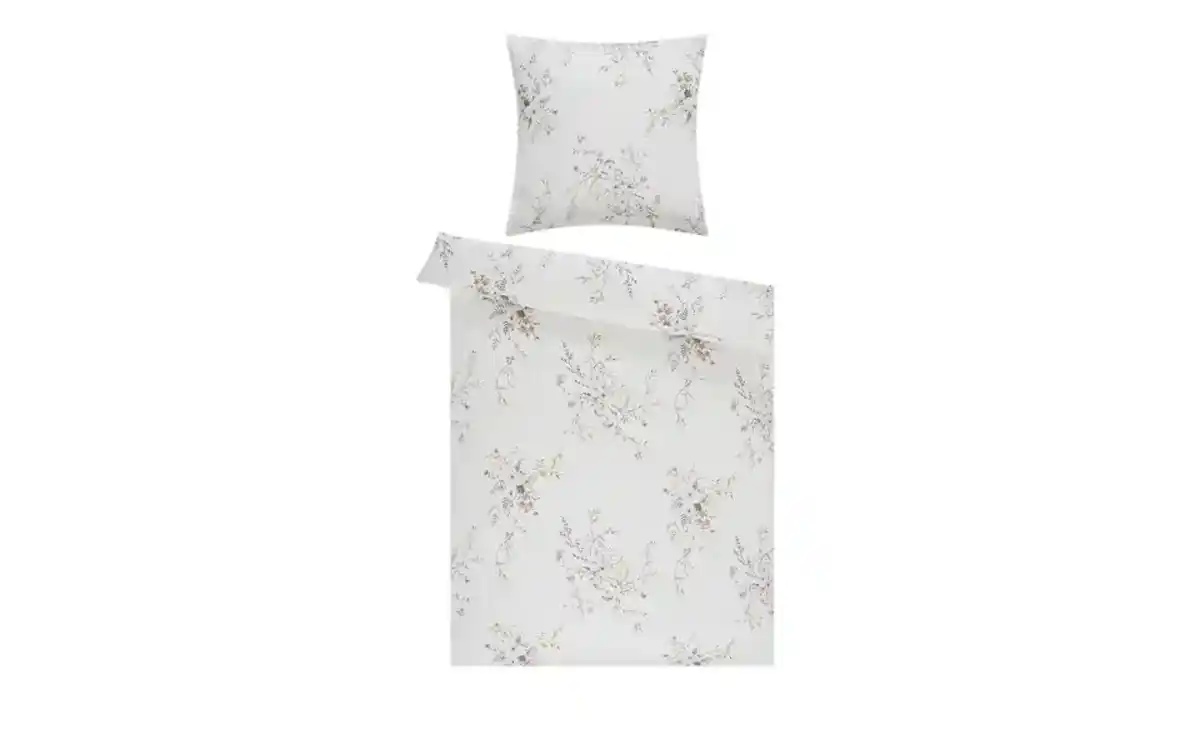 Bild 1 von como superior Satin Bettwäsche   ¦ weiß ¦ Maße (cm): B: 135 Bettwaren > Bettwäsche-Sets > Ganzjahresbettwäsche - Möbel Kraft