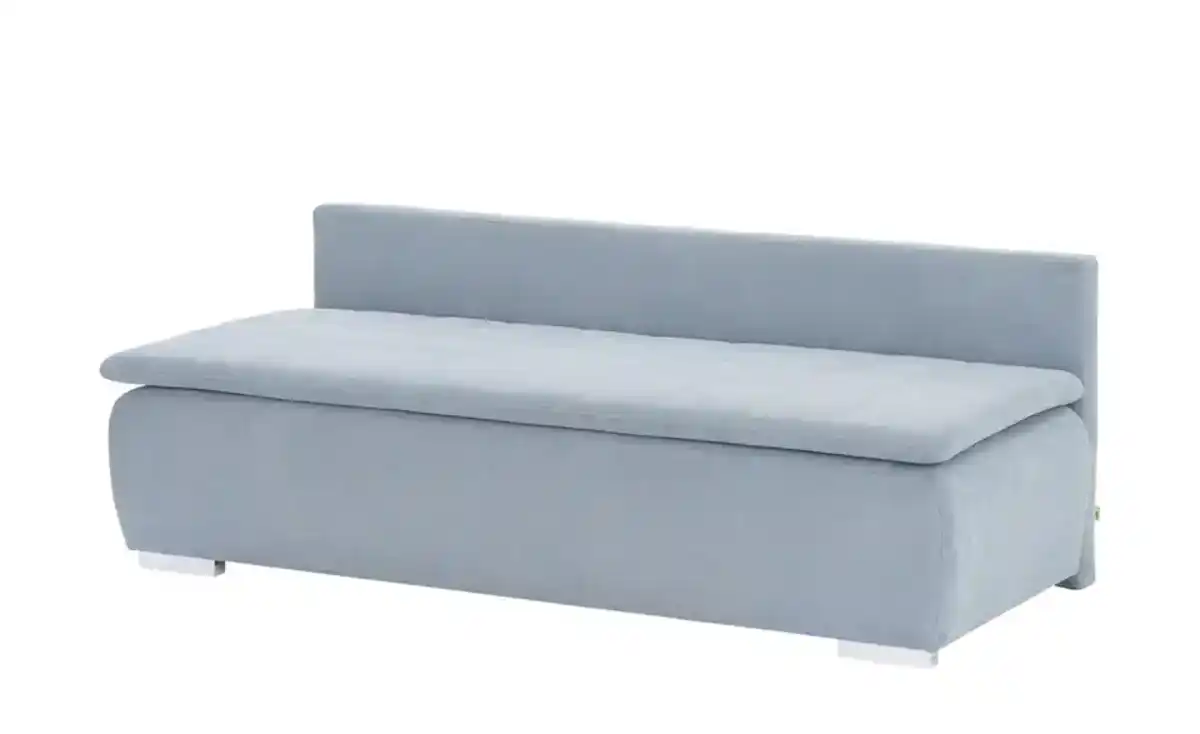 Bild 2 von smart Schlafsofa  Leonie ¦ blau ¦ Maße (cm): B: 198 H: 92 T: 90.0 Polstermöbel > Sofas > 2-Sitzer - Möbel Kraft