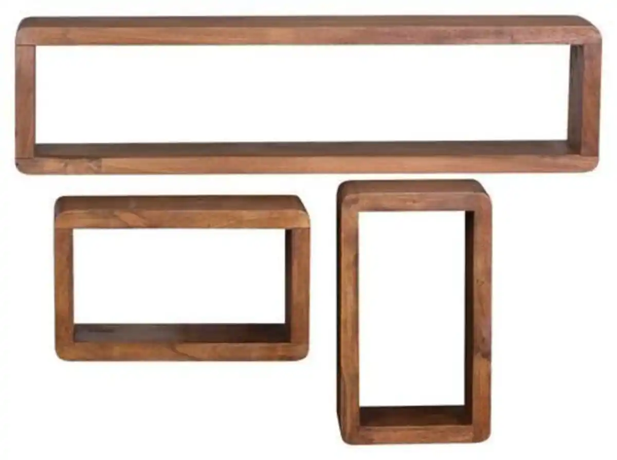 Bild 1 von Wandregal ''Boha'', Sheeshamfarben, Sheeshamfarben