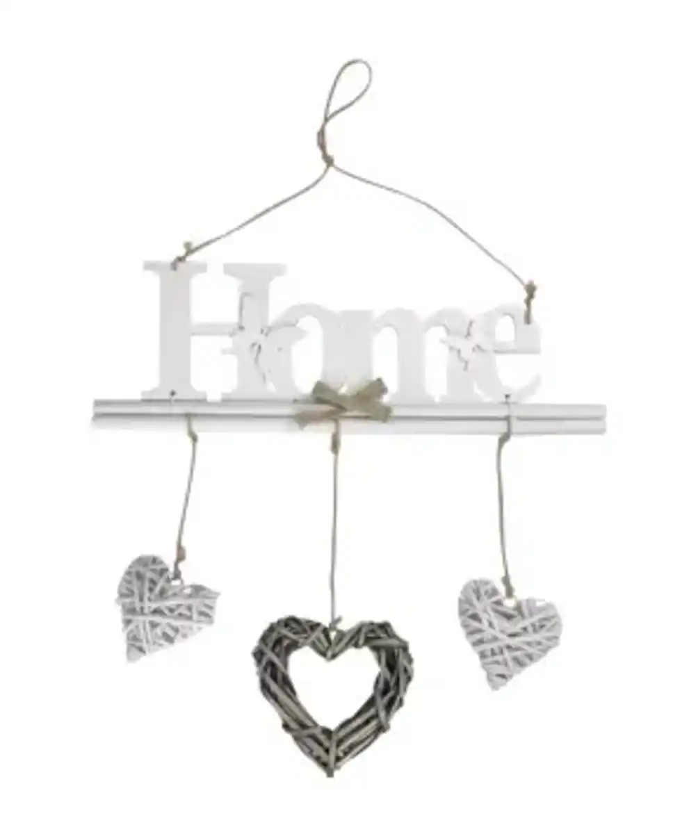 Bild 1 von Hängedeko Schriftzug, weiß