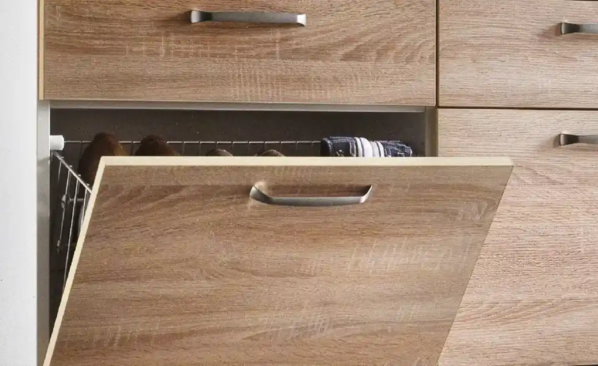 Bild 2 von Garderobe   ¦ holzfarben ¦ Maße (cm): B: 242 H: 201 T: 36.0 Garderoben & Kleiderstangen > Garderoben - Möbel Kraft