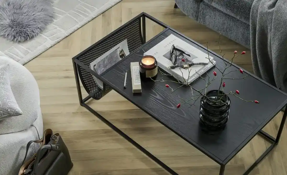 Bild 1 von Couchtisch   ¦ schwarz ¦ Maße (cm): B: 60 H: 40 Tische > Couchtische - Möbel Kraft