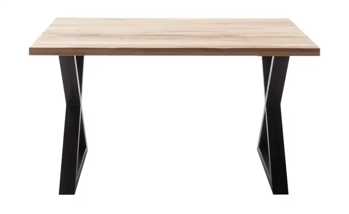 Bild 3 von Woodford Kufentisch massiv Malaisa ¦ holzfarben ¦ Maße (cm): B: 90 H: 76 Tische > Esstische - Möbel Kraft