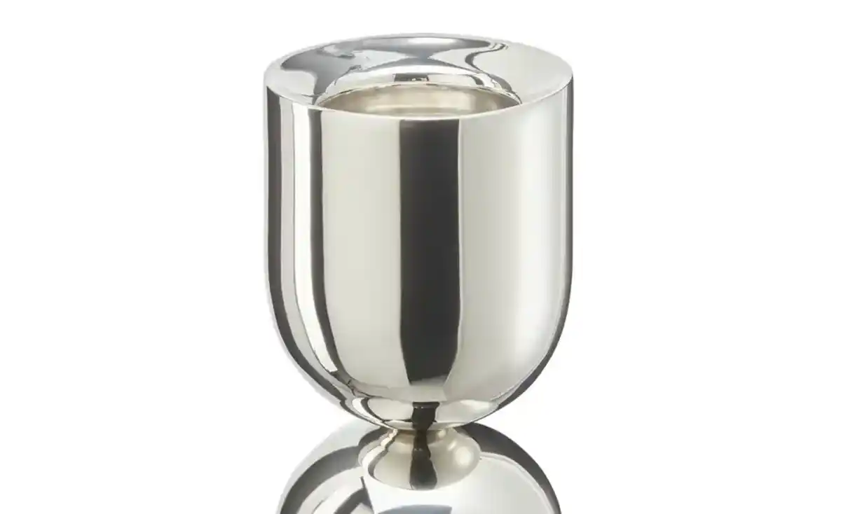 Bild 2 von HOME STORY Teelichthalter   ¦ silber ¦ Edelstahl ¦ Maße (cm): H: 19  Ø: 6.0 Dekoration > Kerzen & Kerzenständer > Teelichthalter - Möbel Kraft