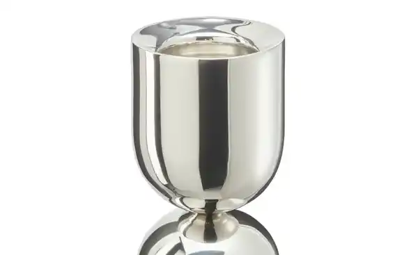 Bild 2 von HOME STORY Teelichthalter   ¦ silber ¦ Edelstahl ¦ Maße (cm): H: 19  Ø: 6.0 Dekoration > Kerzen & Kerzenständer > Teelichthalter - Möbel Kraft