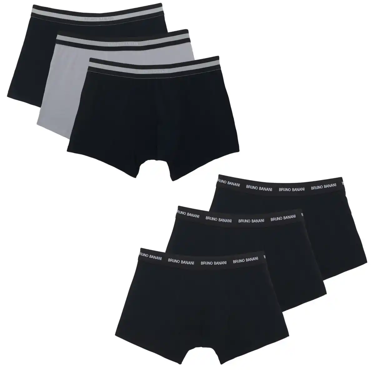 Bild 1 von BRUNO BANANI Herren-Boxershorts, 3-St.-Packg.