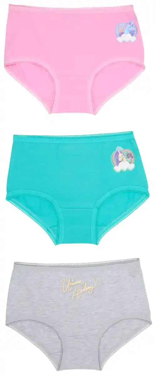 Bild 3 von Kinder-Slips »Unicorn Academy«, 3-St.-Packg.