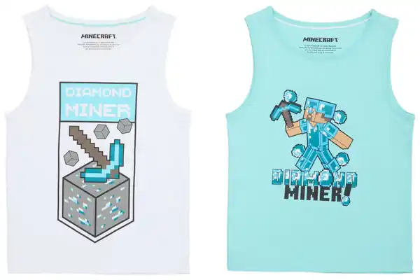 Bild 2 von Kinder-Unterhemden »Minecraft«, 2-St.-Packg.
