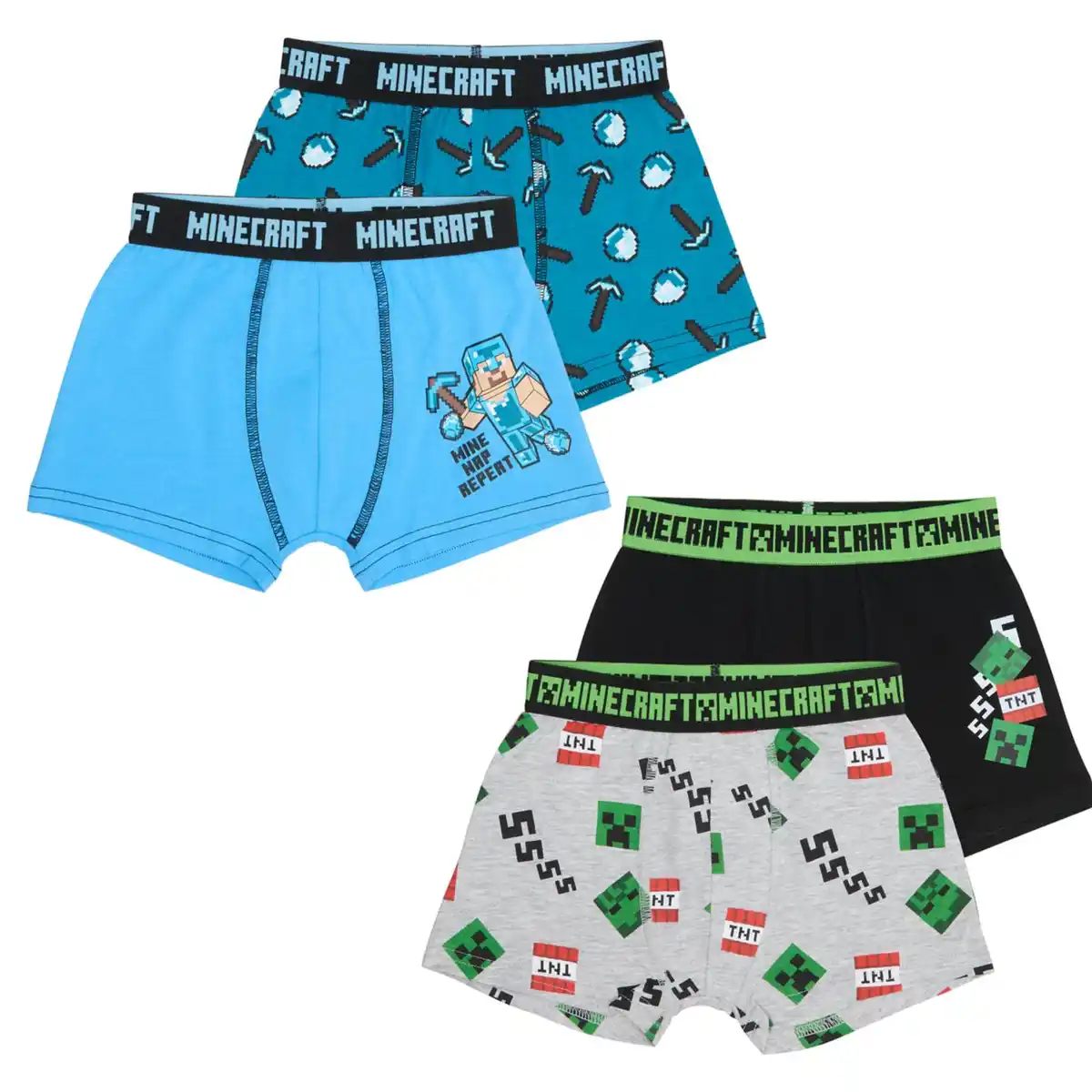 Bild 1 von Kinder-Retroboxer »Minecraft«, 2-St.-Packg.