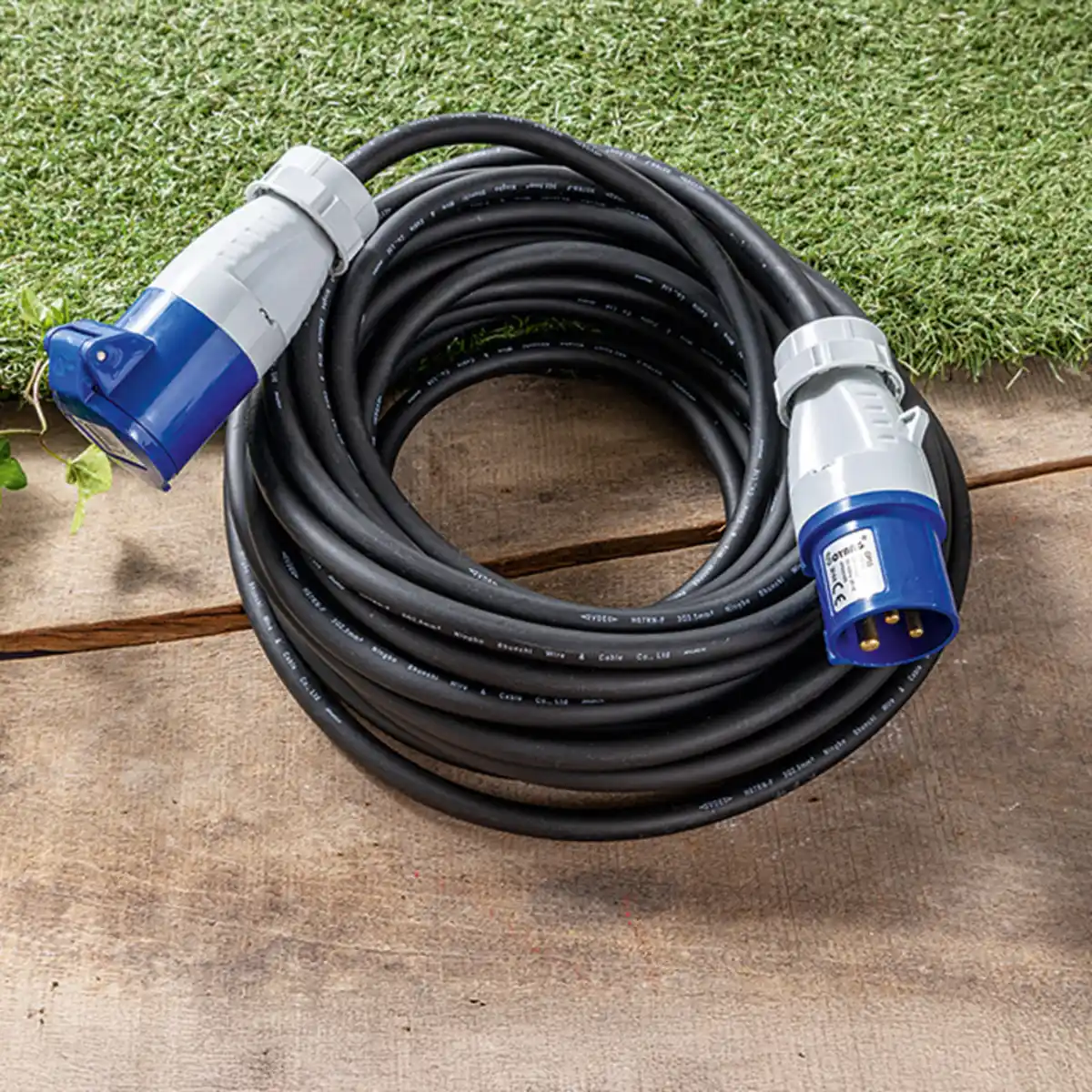 Bild 1 von Powertec Electric Caravan Gummiverlängerung 15 m