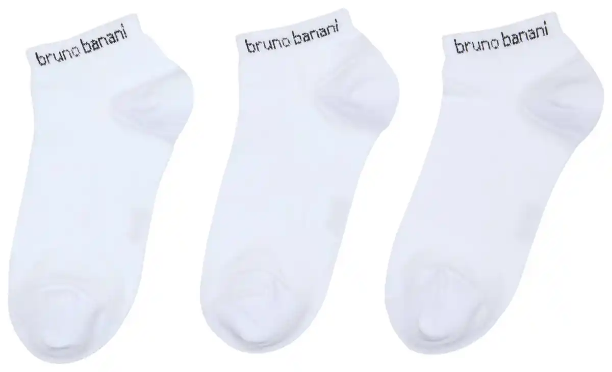 Bild 2 von BRUNO BANANI Damen-Sneakersocken, 3 Paar
