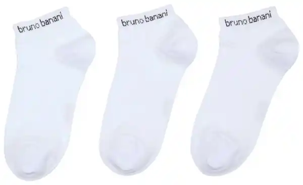 Bild 2 von BRUNO BANANI Damen-Sneakersocken, 3 Paar