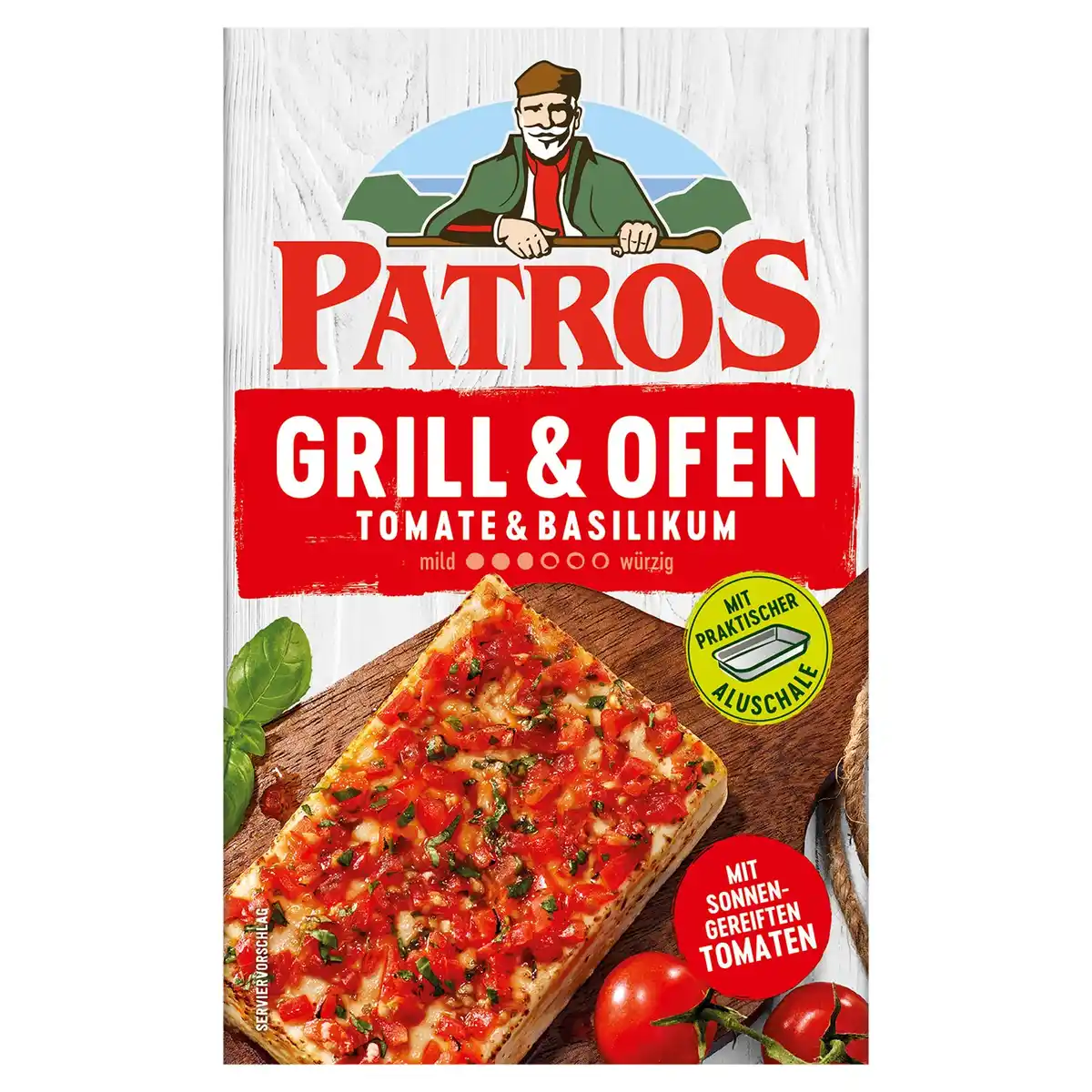 Bild 1 von PATROS Grillkäsemix, Tomate Basilikum