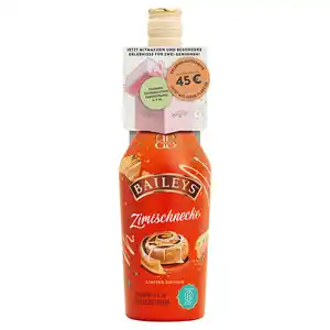 BAILEYS, 17%, Zimtschnecke