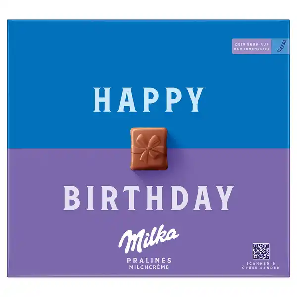 Bild 1 von MILKA Pralinen 110 g, Happy Birthday