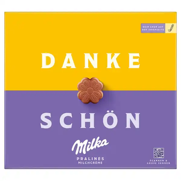 Bild 1 von MILKA Pralinen 110 g, Dankeschön