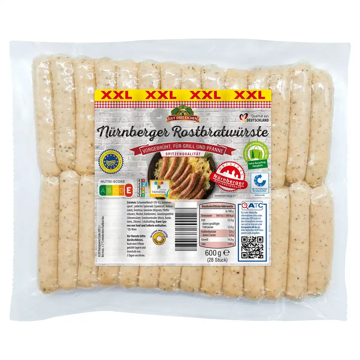 Bild 1 von GUT DREI EICHEN Nürnberger Rostbratwürstchen