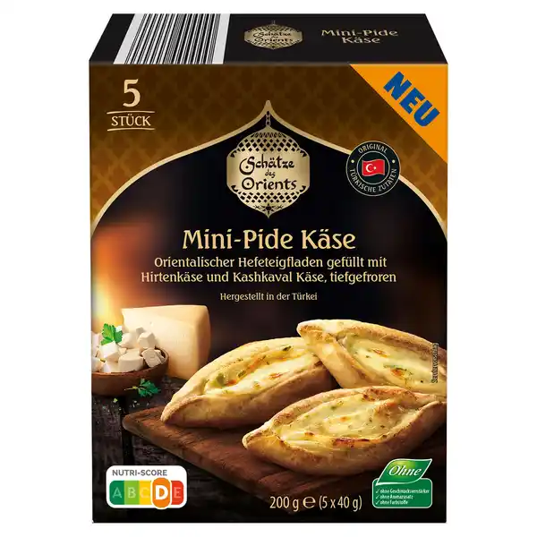 Bild 1 von SCHÄTZE DES ORIENTS Mini Pide, Gemischter Käse