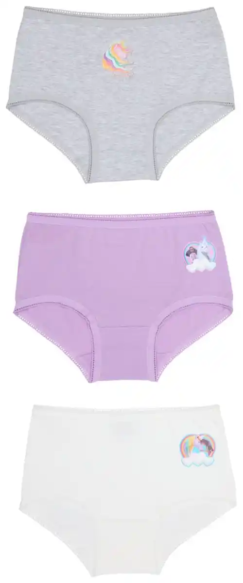 Bild 2 von Kinder-Slips »Unicorn Academy«, 3-St.-Packg.