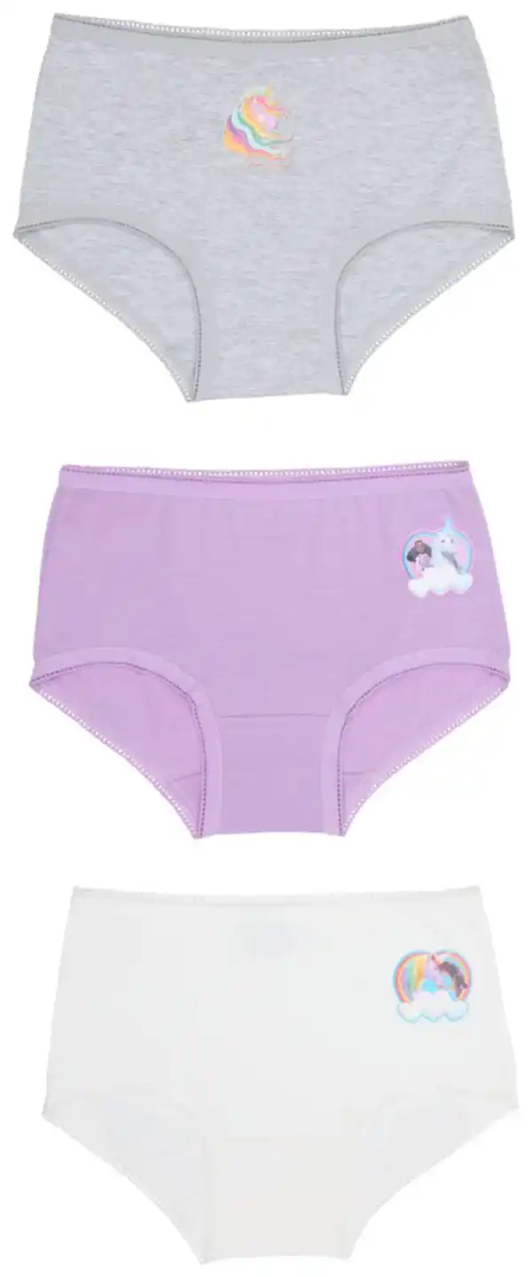 Bild 2 von Kinder-Slips »Unicorn Academy«, 3-St.-Packg.