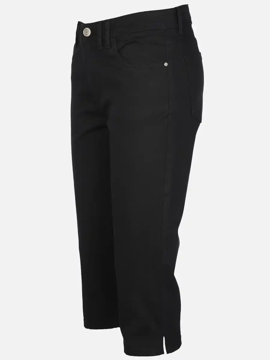 Bild 3 von Damen Caprihose in slimfit Form Schwarz