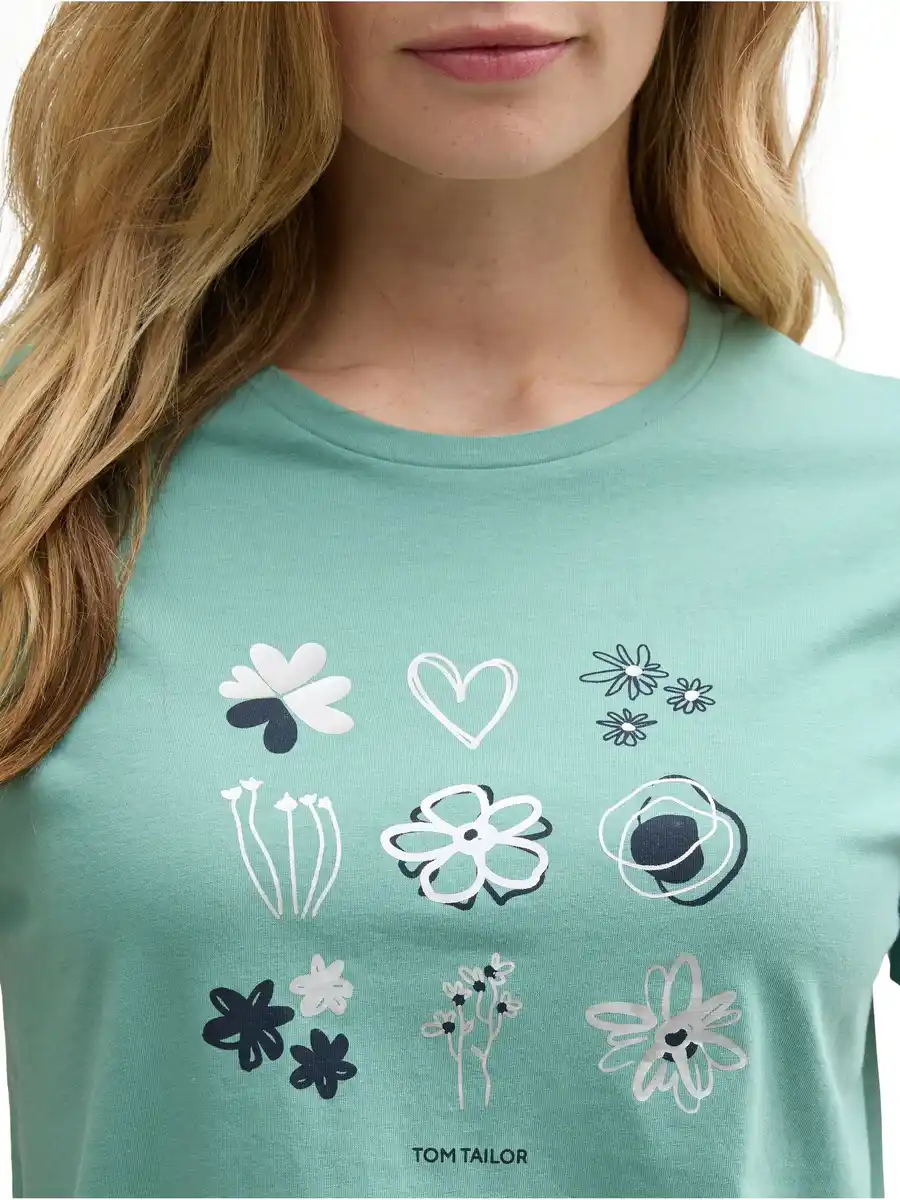 Bild 3 von Damen Basic Shirt Grün