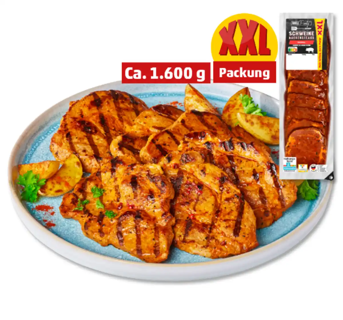 Bild 1 von GRILLPARTY Schweine-Nackensteaks*