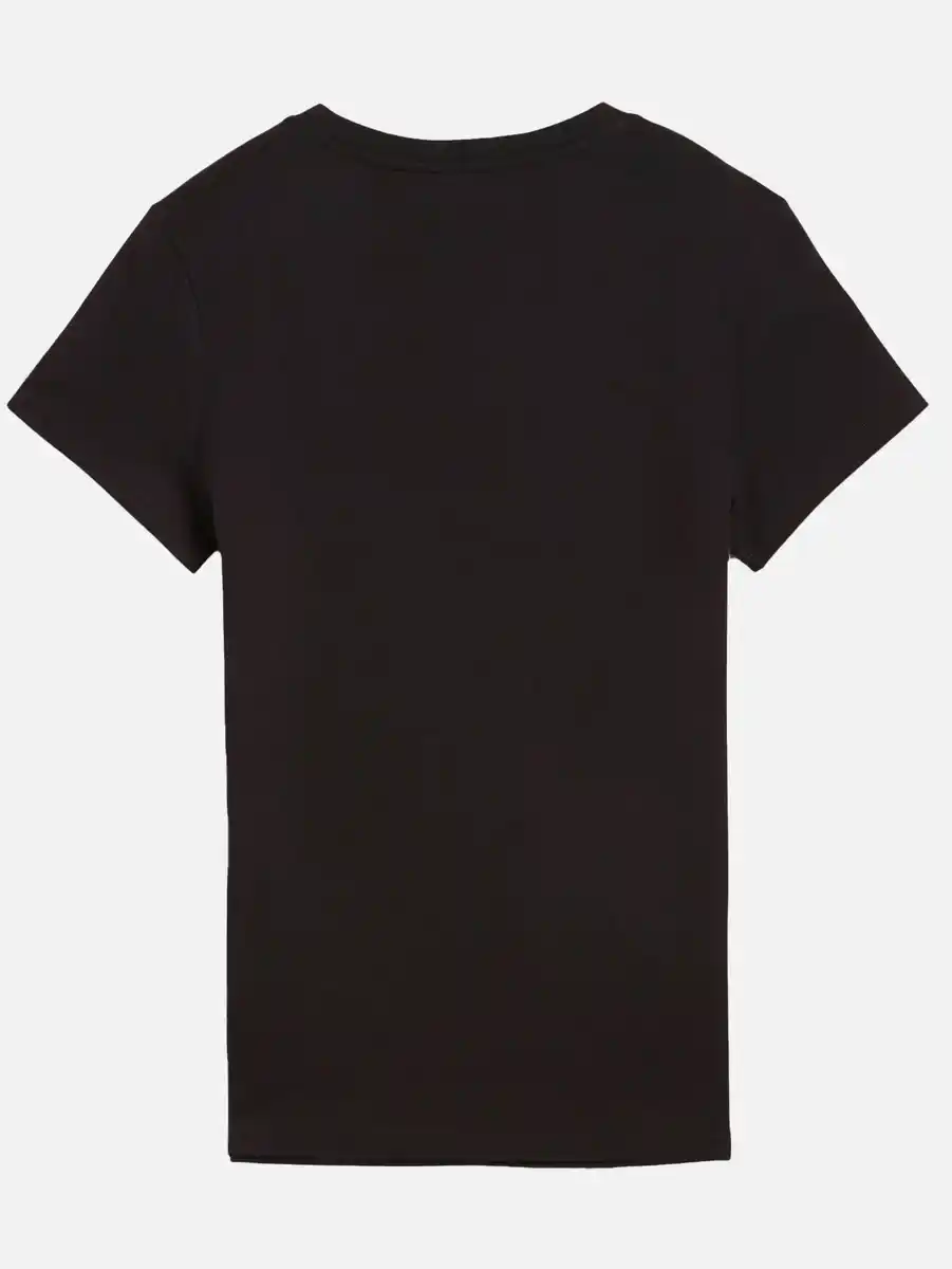 Bild 2 von Kinder T-Shirt mit Logoprint Schwarz