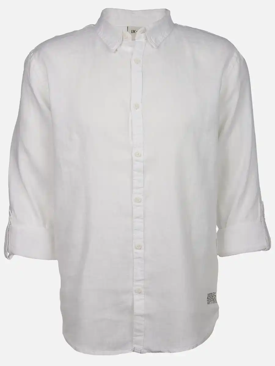 Bild 1 von Herren Leinenhemd Weiß