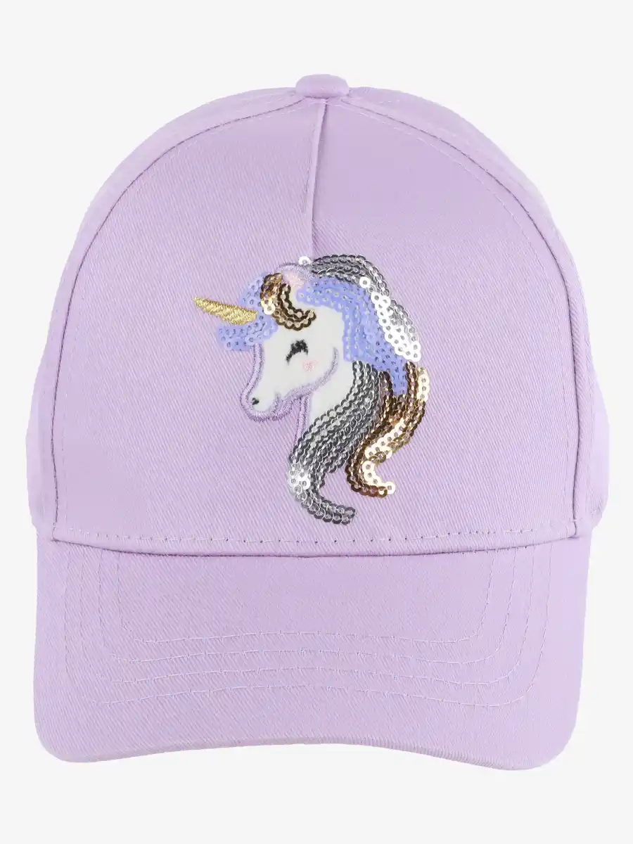 Bild 1 von Mädchen Cap mit Einhorn Blau