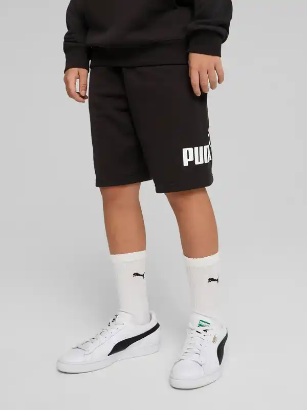 Bild 3 von Jungen Shorts mit Logoprint Schwarz
