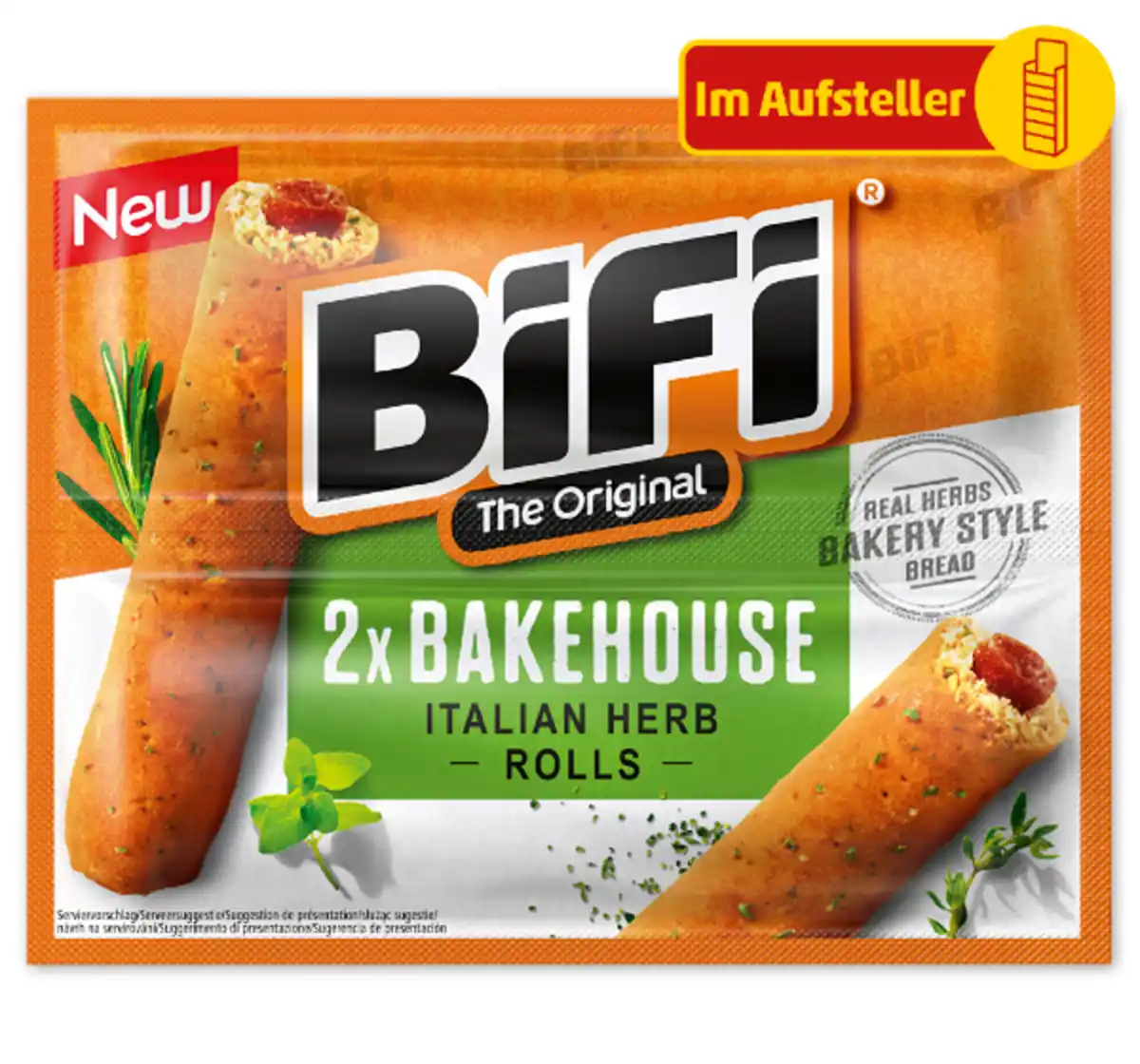Bild 1 von BIFI Bakehouse Italian Herb Rolls*