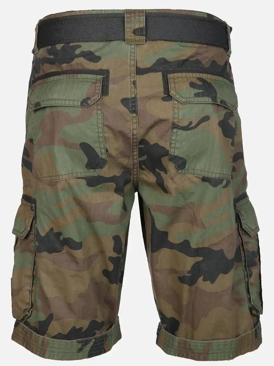 Bild 2 von Herren Cargoshort im Used Look Grün
