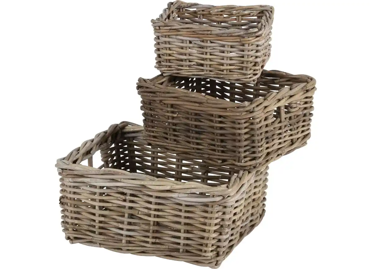Bild 1 von Weidenkorb-Set Bali 3-teilig rechteckig