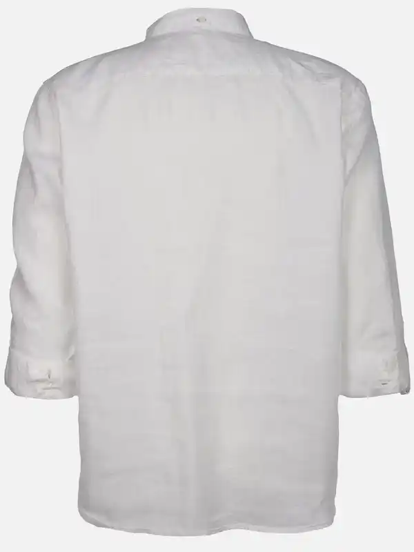 Bild 2 von Herren Leinenhemd Weiß