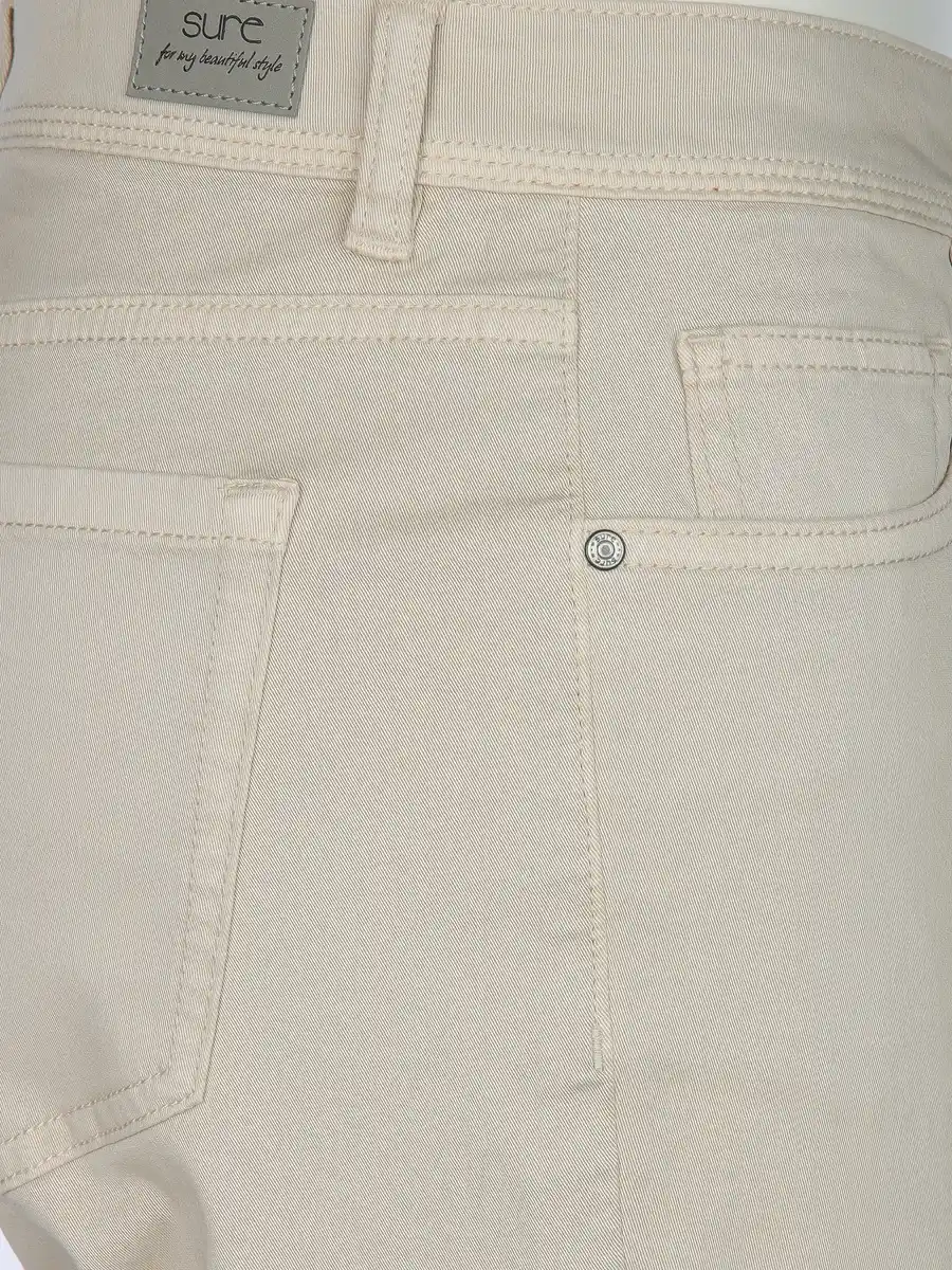 Bild 4 von Damen Caprihose in slimfit Form Beige