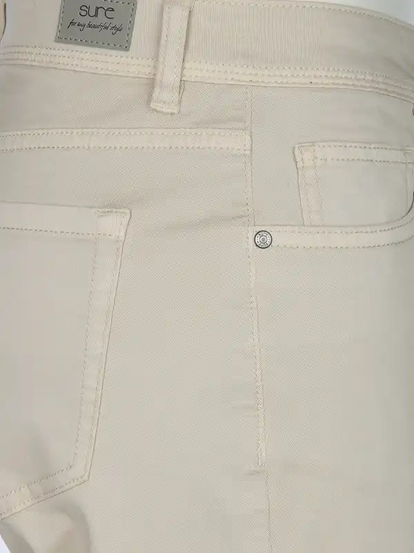 Bild 4 von Damen Caprihose in slimfit Form Beige