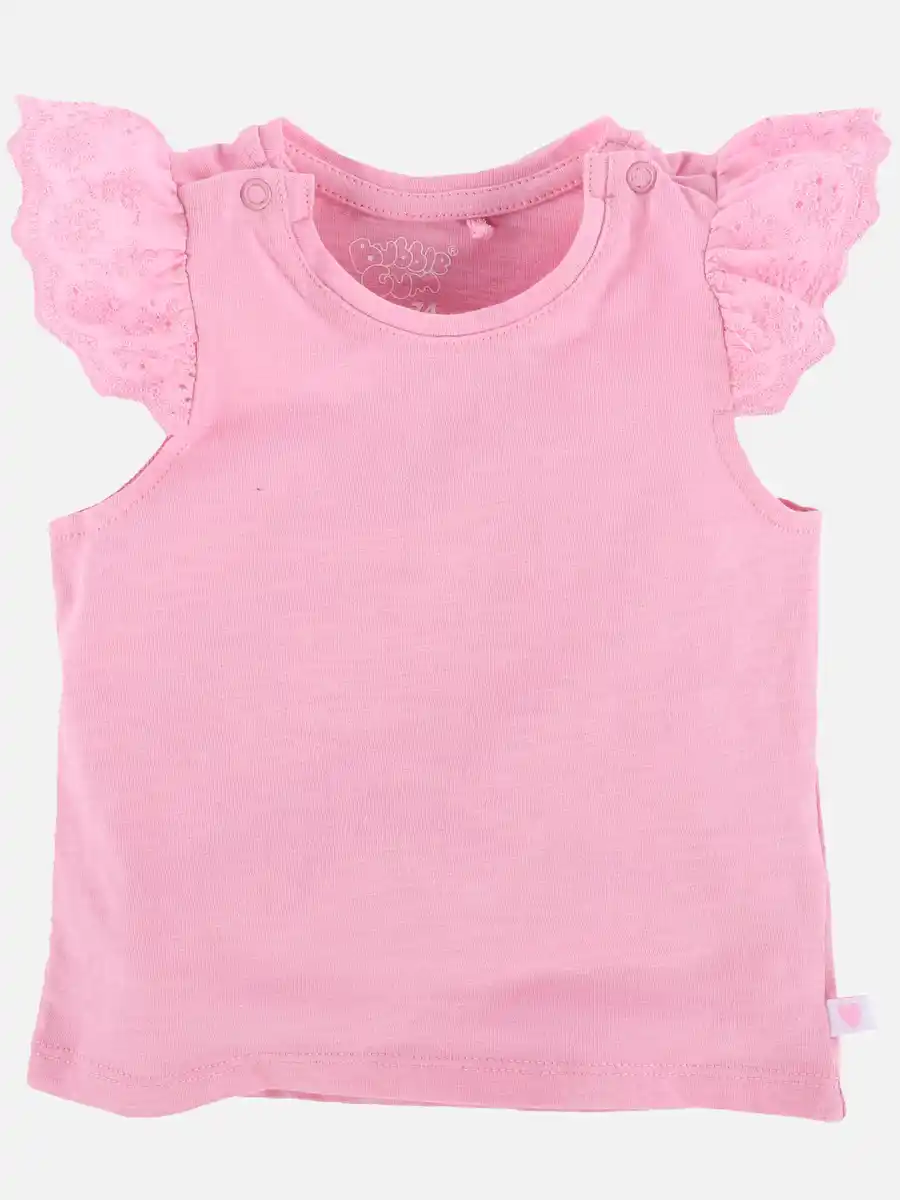 Bild 1 von Mädchen Shirt mit Flügelärmelchen Pink