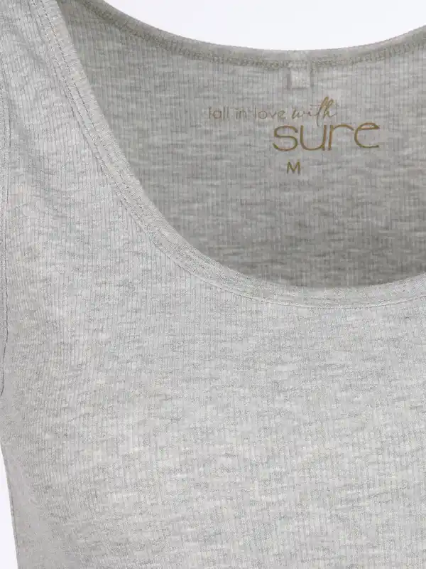 Bild 3 von Damen Ripptop Grau